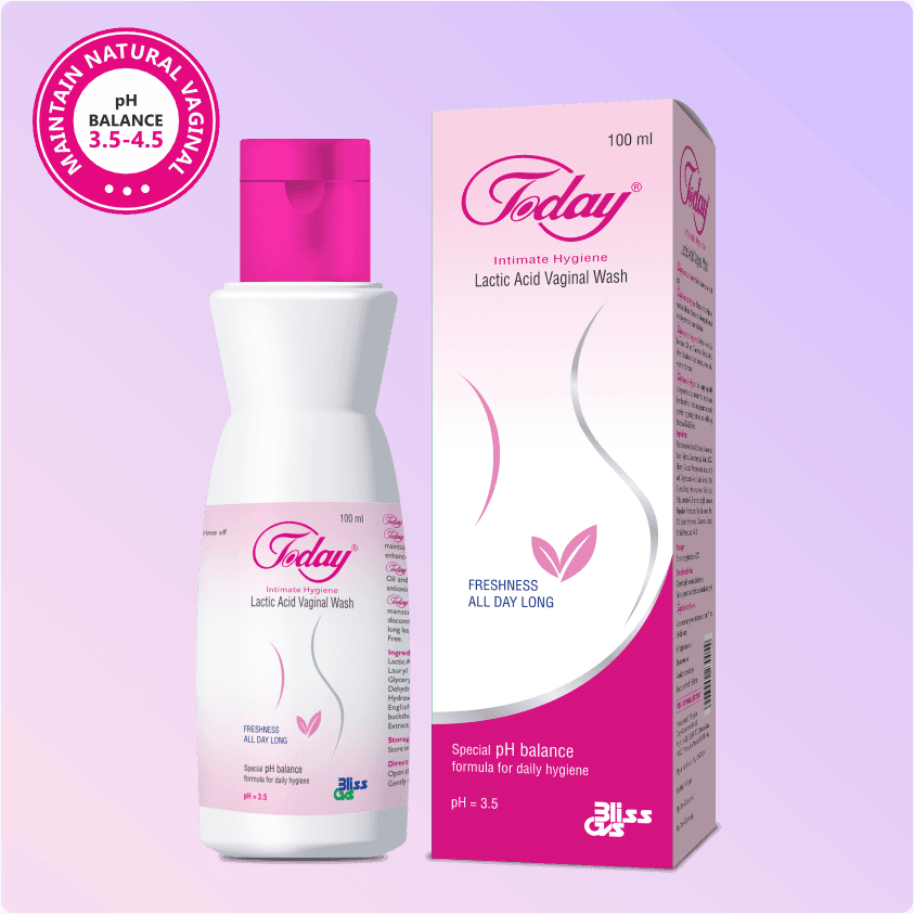 Today intimate hygiene product pack