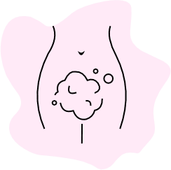 Apply a small amount to the external intimate area